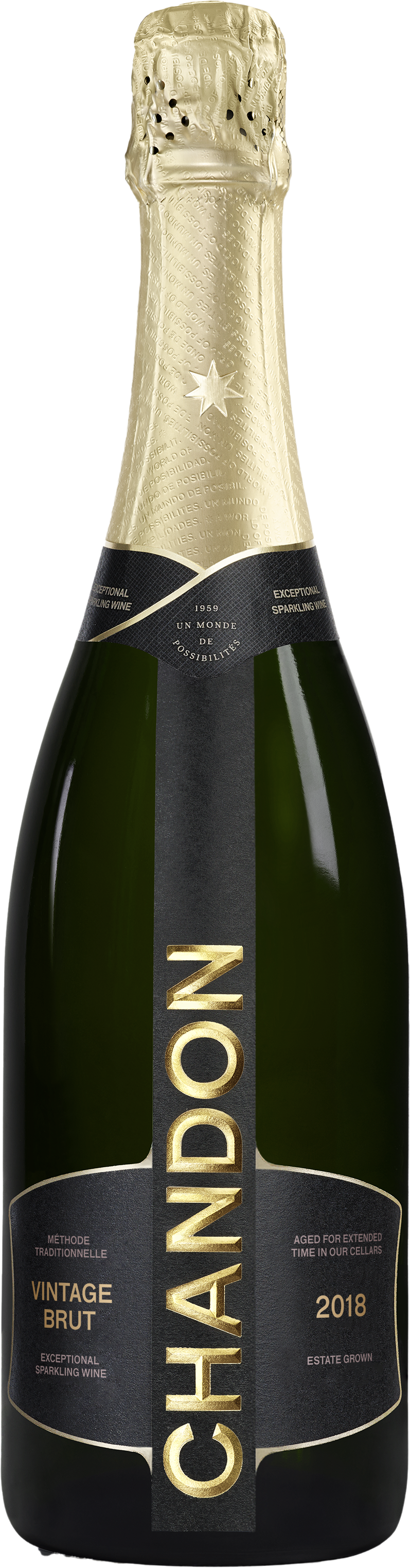 Chandon Australia Vintage Brut 2018 King Valley Strathbogie Ranges Yarra Valley